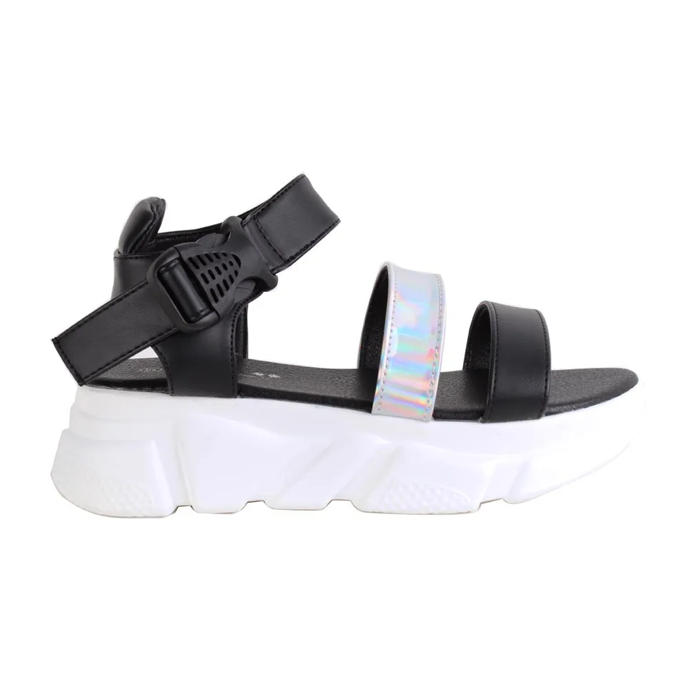 titulo del producto Sandalia Agua de Coco Urban Negra