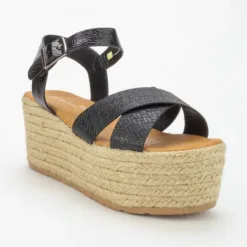 Sandalia Agua de Coco Frida Negra