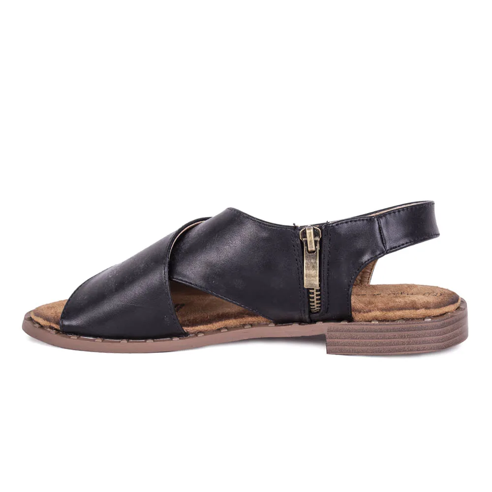 titulo del producto Sandalia Agua de Coco Cruz Black