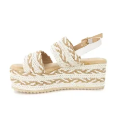 Sandalia Agua de Coco Hebe Blanca