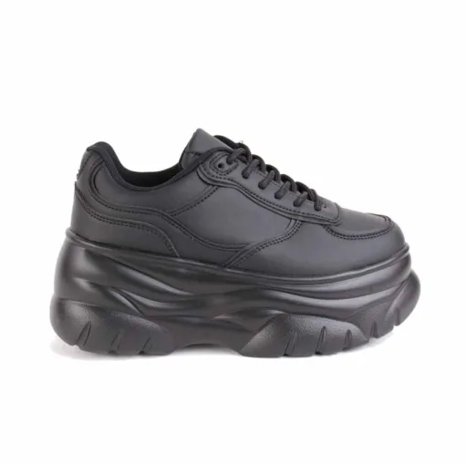 Zapatilla Agua de Coco Plataforma Black