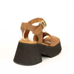 Sandalia Agua de Coco Cuero Loto