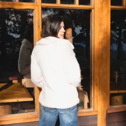 Chaqueta Copiapó Print Blanca