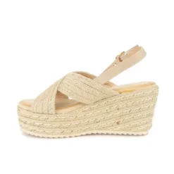 Sandalia Agua de Coco Gorka Beige Yute