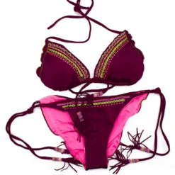 titulo del producto Bikini Las Tacas Burdeos