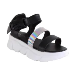 titulo del producto Sandalia Agua de Coco Urban Negra