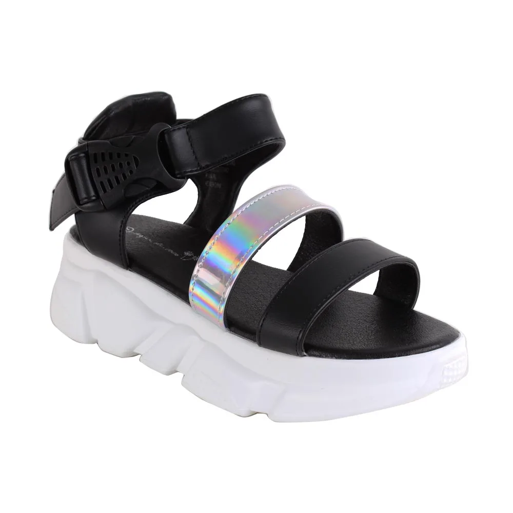 titulo del producto Sandalia Agua de Coco Urban Negra