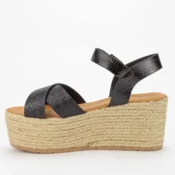 Sandalia Agua de Coco Frida Negra