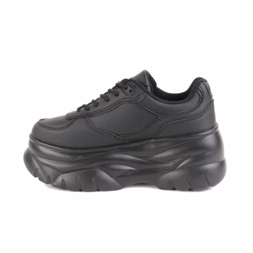 Zapatilla Agua de Coco Plataforma Black