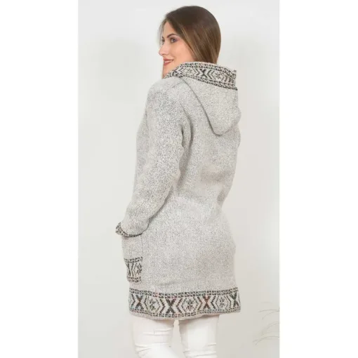 Cardigan Europeo Gris - Imagen 2