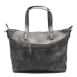 Cartera Agua de Coco Líneas Gris