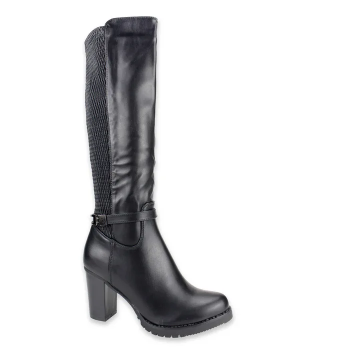 titulo del producto Bota Agua de Coco Hebilla Negra