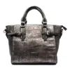 Cartera Agua de Coco Reptil Gris
