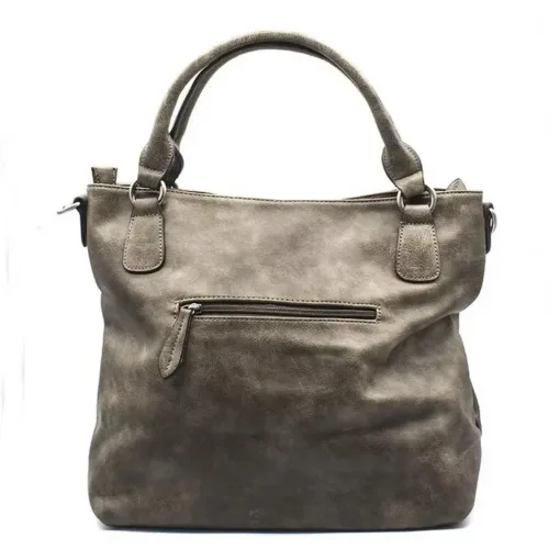 Cartera Agua de Coco Metalizada Taupe