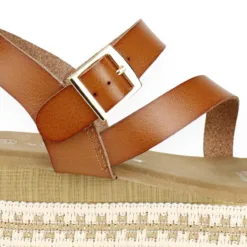 Sandalia Agua de Coco Dalia Camel