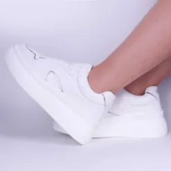 Zapatilla Agua de Coco Aculeo Blanca