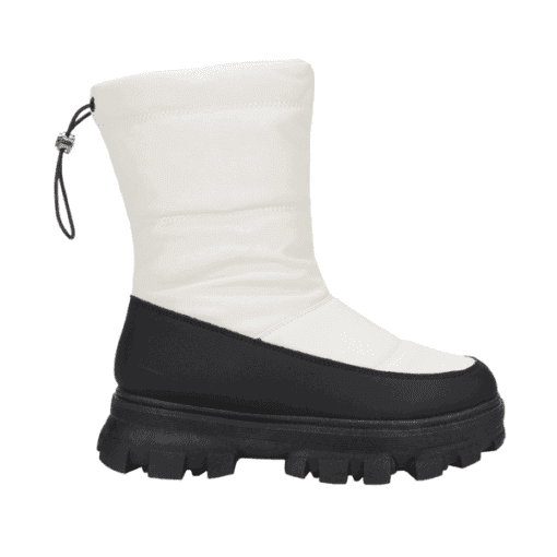 Bota Puff Crema