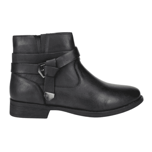 Botín Palm Ibis Cuero Negro