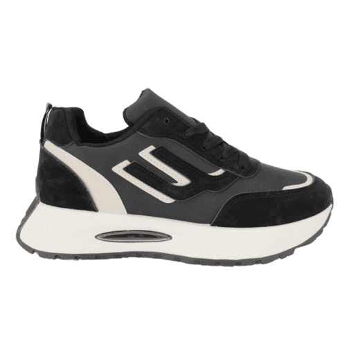 Zapatilla Advay Plataforma Negra