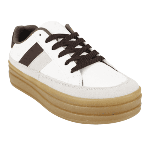Zapatilla Amit Plataforma Blanca - Imagen 3