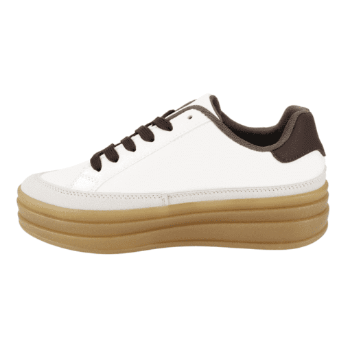 Zapatilla Amit Plataforma Blanca - Imagen 4