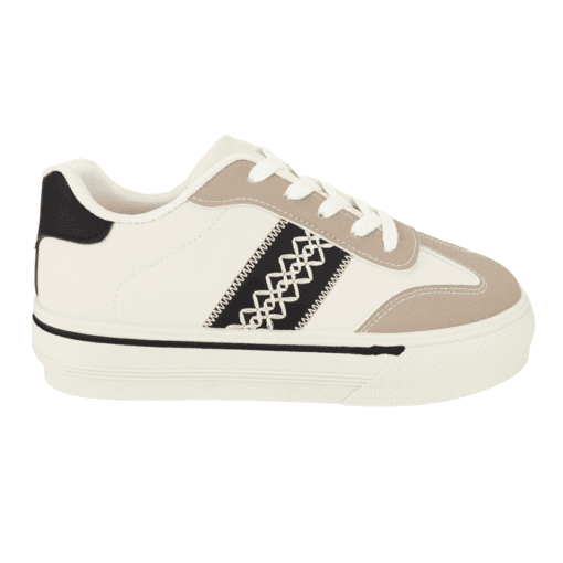 Zapatilla Bharat Plataforma Beige