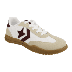 Alternative view of Zapatilla Star Crema Burdeo
