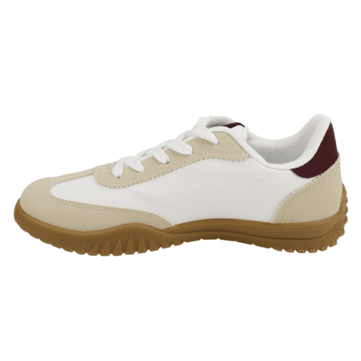Zapatilla Star Crema Burdeo - Imagen 3