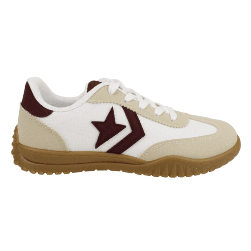 Zapatilla Star Crema Burdeo