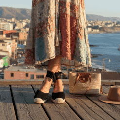 Alternative view of Alpargata Ema Lazos Negra