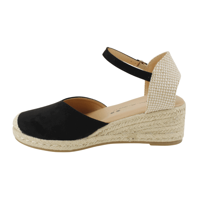 titulo del producto Alpargata Rayen Cuña Negra - Imagen 4