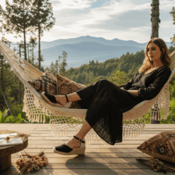 Alternative view of Alpargata Rayen Cuña Negra