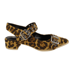 Zapato Hebillas Animal Print