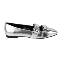 Zapato Broches Plateado