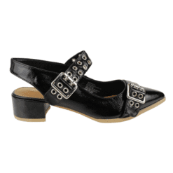 Zapato Hebillas Negro