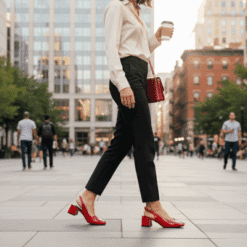 Alternative view of Zapato Correa Rojo