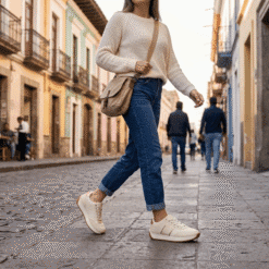 Alternative view of Zapatilla Urbana Dorada