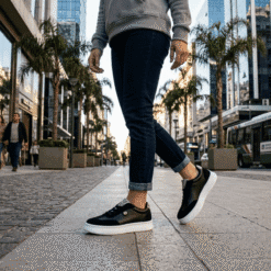 Alternative view of Zapatilla Plataforma Negra