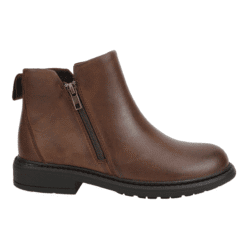 Botin Palm Cuero Liso Café